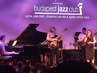 Harmónia Jazz Műhely - BJC -  Luiza Zan, Gyárfás Istán és a Sárik Péter Trió 